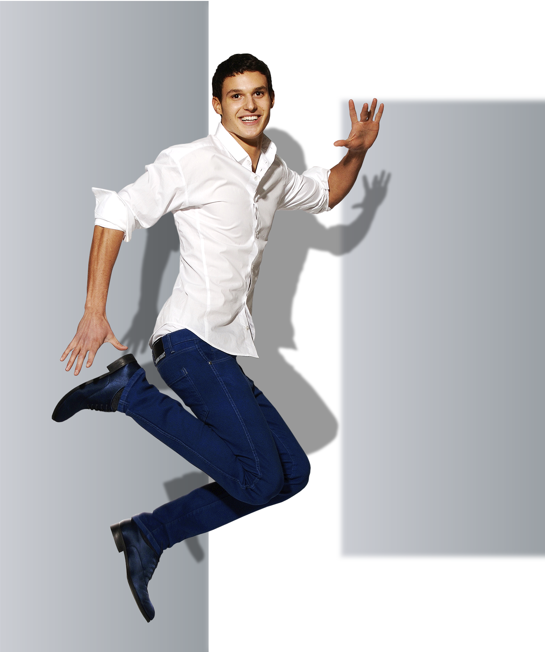 man jumping